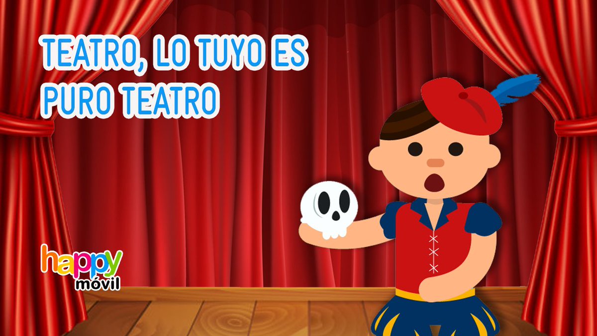Esa sensación mágica de ver abrirse el telón y saber que te trasladarás a un nuevo mundo. ¡Feliz #DíaMundialDelTeatro!