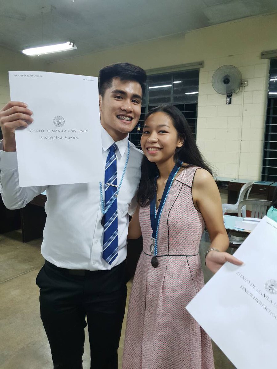 SHS was full of unpredictable moments... and of all those, am grateful that i met you and thankful that i got to spend my two years wd you by my side... congrats and i will always stay by your side no matter what ☺️ we made it!💙 <a href="/sjbelangel/">SJ</a>