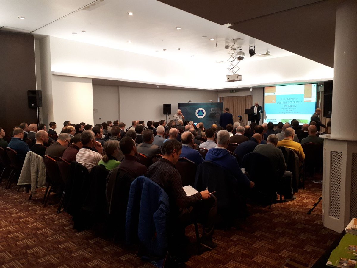 SaintGobainIE's tweet image. Excellent turnout for this mornings @CIF_Ireland Building Regs Seminar in the @LouisFitzHotel #TechAcad
