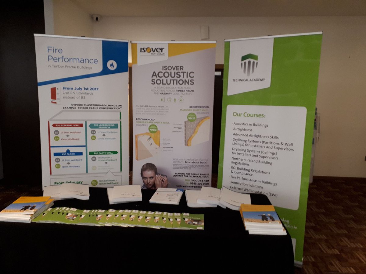 SaintGobainIE's tweet image. Excellent turnout for this mornings @CIF_Ireland Building Regs Seminar in the @LouisFitzHotel #TechAcad