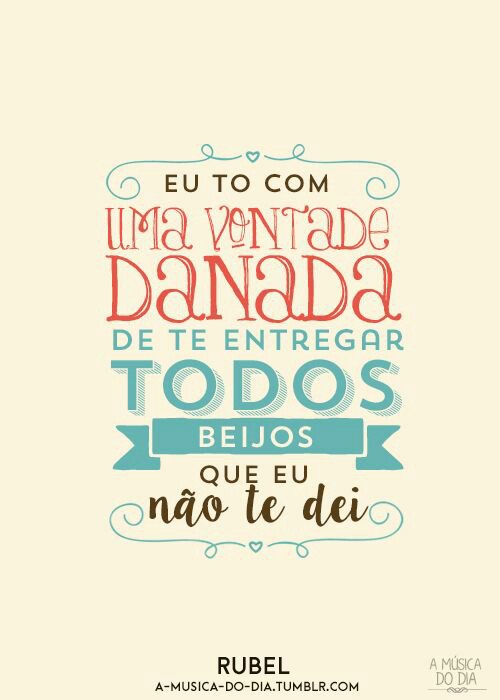 BarquinhoDe's tweet photo. Diz que tá com saudade, que lembrou de mim enquanto ouvia Rubel. https://t.co/i6C1Tf6mNJ