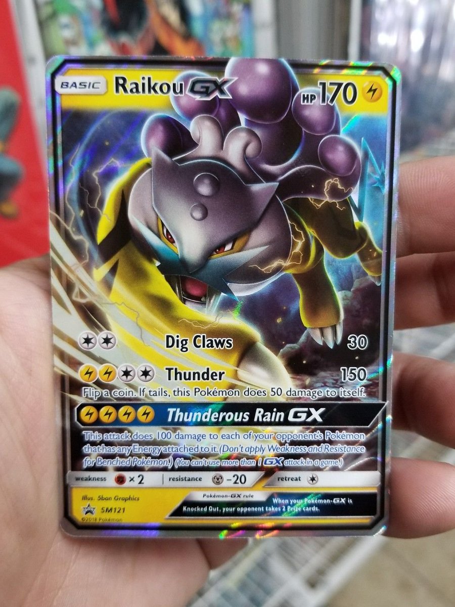 ChipRichey's tweet photo. New Raikou GX and Alternate Art Entei GX revealed from an eBay seller! Also a new "Raikou, Entei &amp; Suicune" Jumbo Card! These are from the "Legends of Johto GX Collection" with the release date of 4/6! 

Pics from: https://t.co/2AD1rDWFBc
#Pokemon #PlayPokemon https://t.co/Q4yjuUl7sR