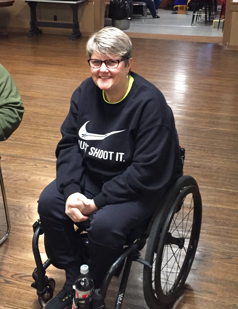 DAVWILegDir's tweet photo. Great to attend tonight's DAV WI Chapter 27 meeting in Tomah to discuss #MidWinter18 and give legislative update. Nice to see Paralympian Lia Cornell who was nominated as Senior Vice Commander. She soon leaves for first #WSC2018. @DAVHQ https://t.co/FBJsnckYwb