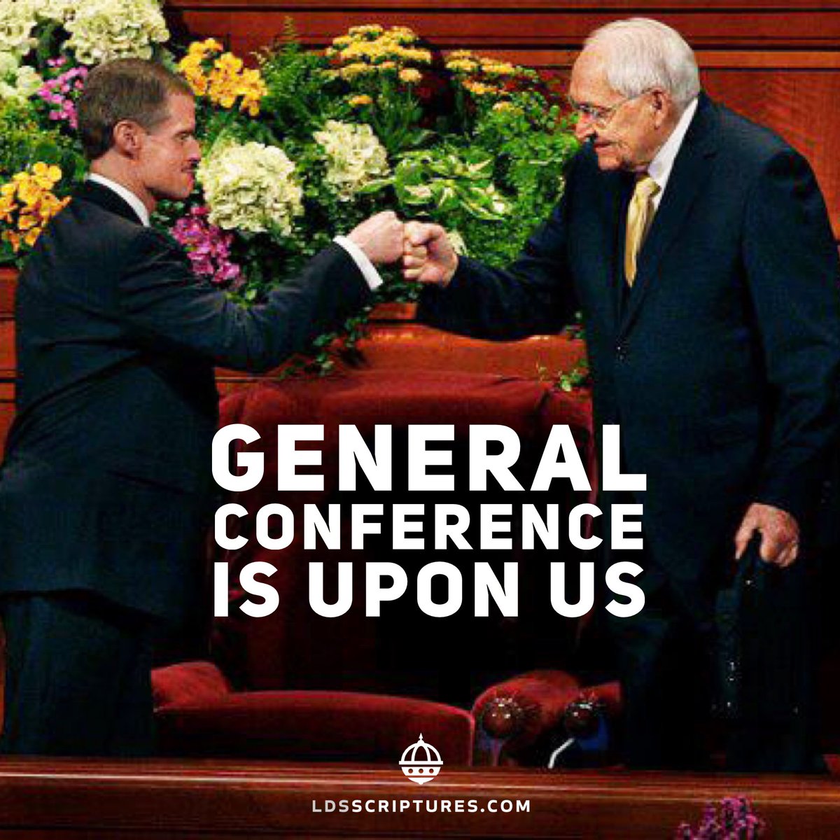 ldsscriptures's tweet image. General Conference this weekend! What are your Conference traditions?