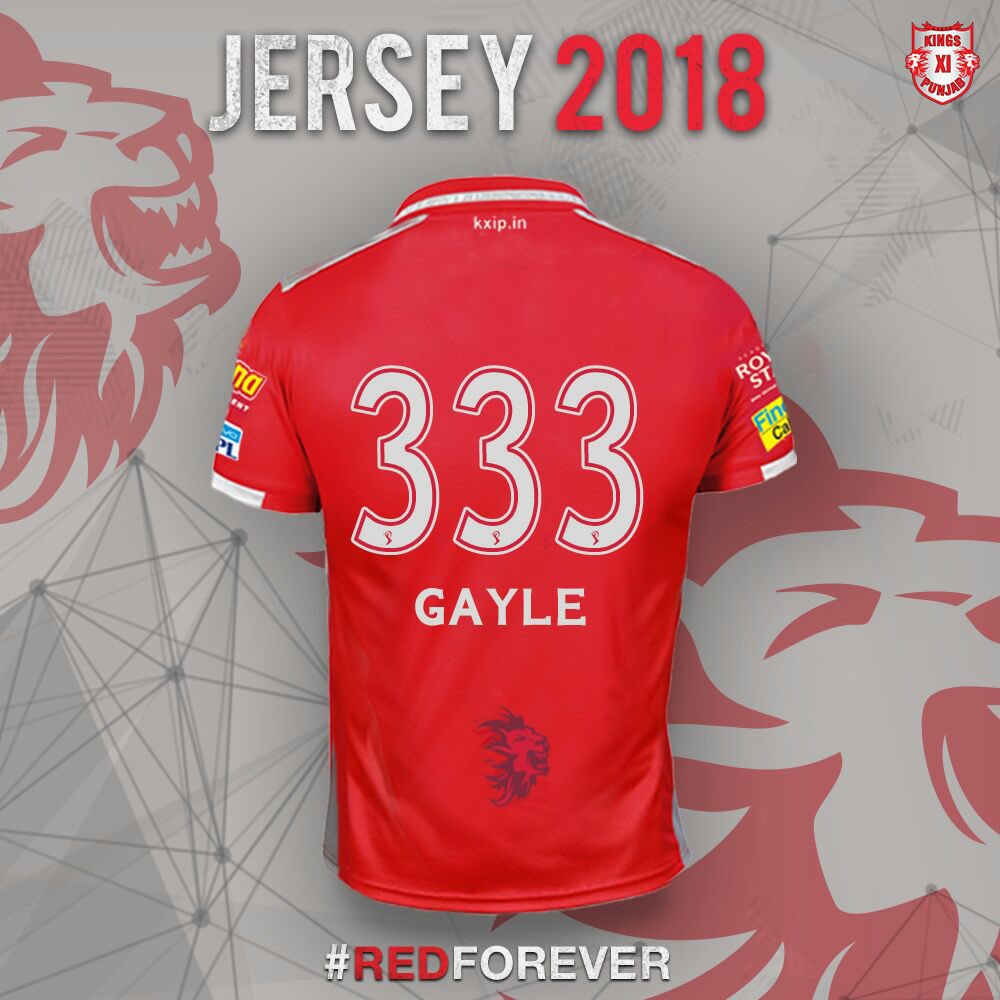 gayle jersey number