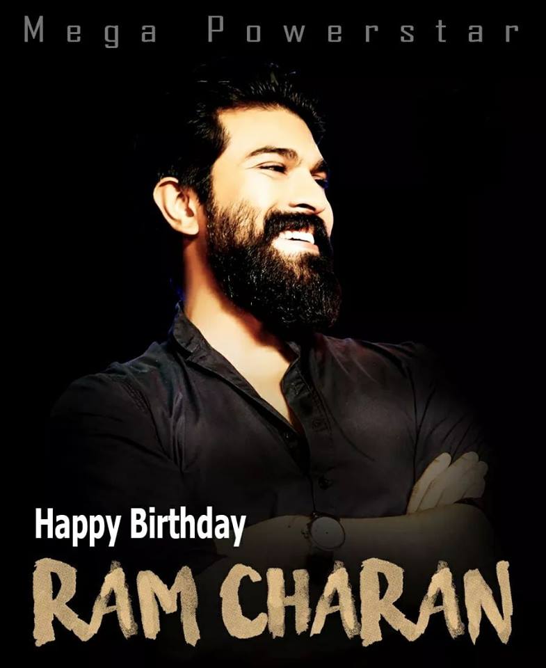 Wishing A very happy birthday to Mega Power Star Ram Charan . 