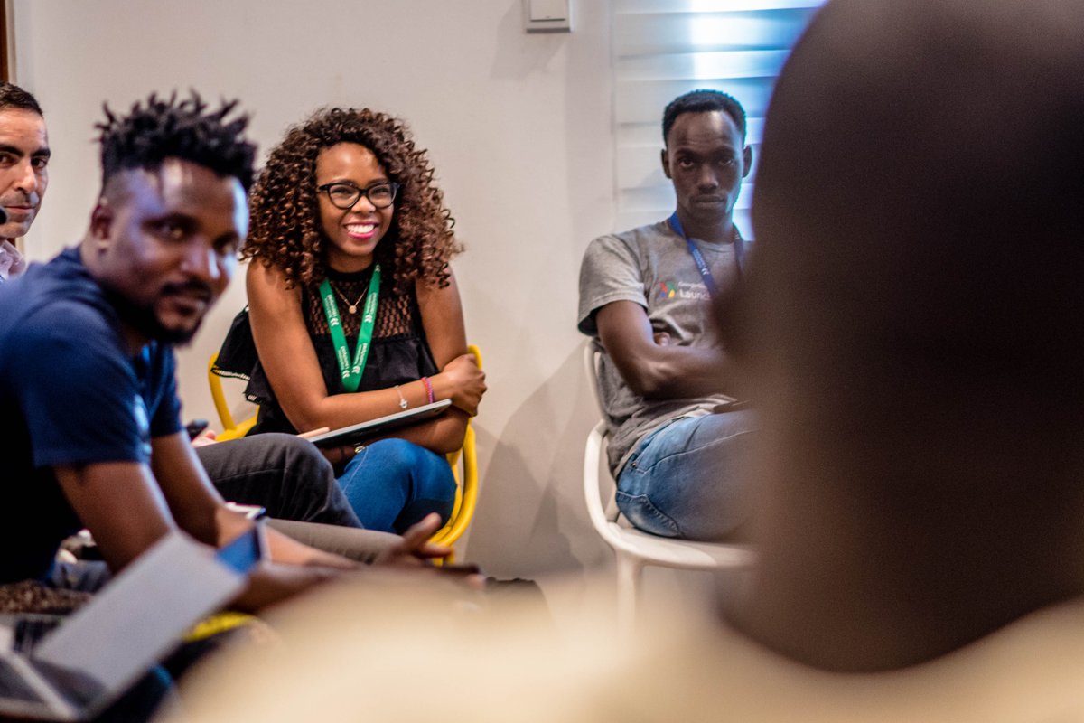 adamse's tweet image. @googledevs Launchpad Africa class continues! Unbelievable energy and tech innovation from this group.  @BabymigoApp @FlexpayKe @Kudidotai @Okadabooks @pezeshaKenya @PiggyBankNG @OMGdigitalhq @tehecaug @thriveagric, @tangotv_vod, @Ribyfinance #SwiftVEE #LaunchpadAfrica