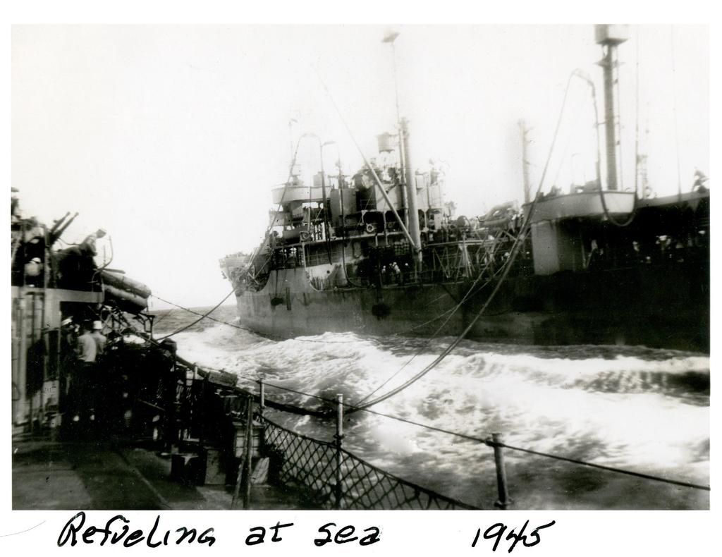 Check Out What USS Baldwin Looked Like  in 1945 