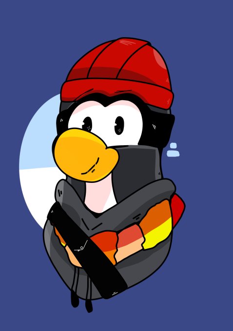 Tostimo1's tweet photo. Just drew my penguin! #ClubPenguin https://t.co/YwpqzeyWPz