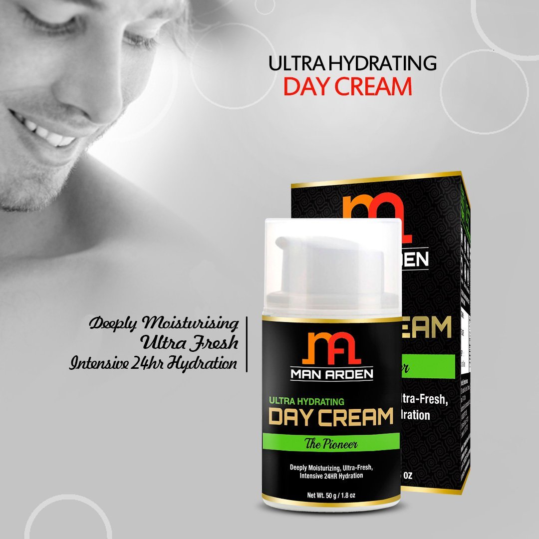 man arden hydrating face cream