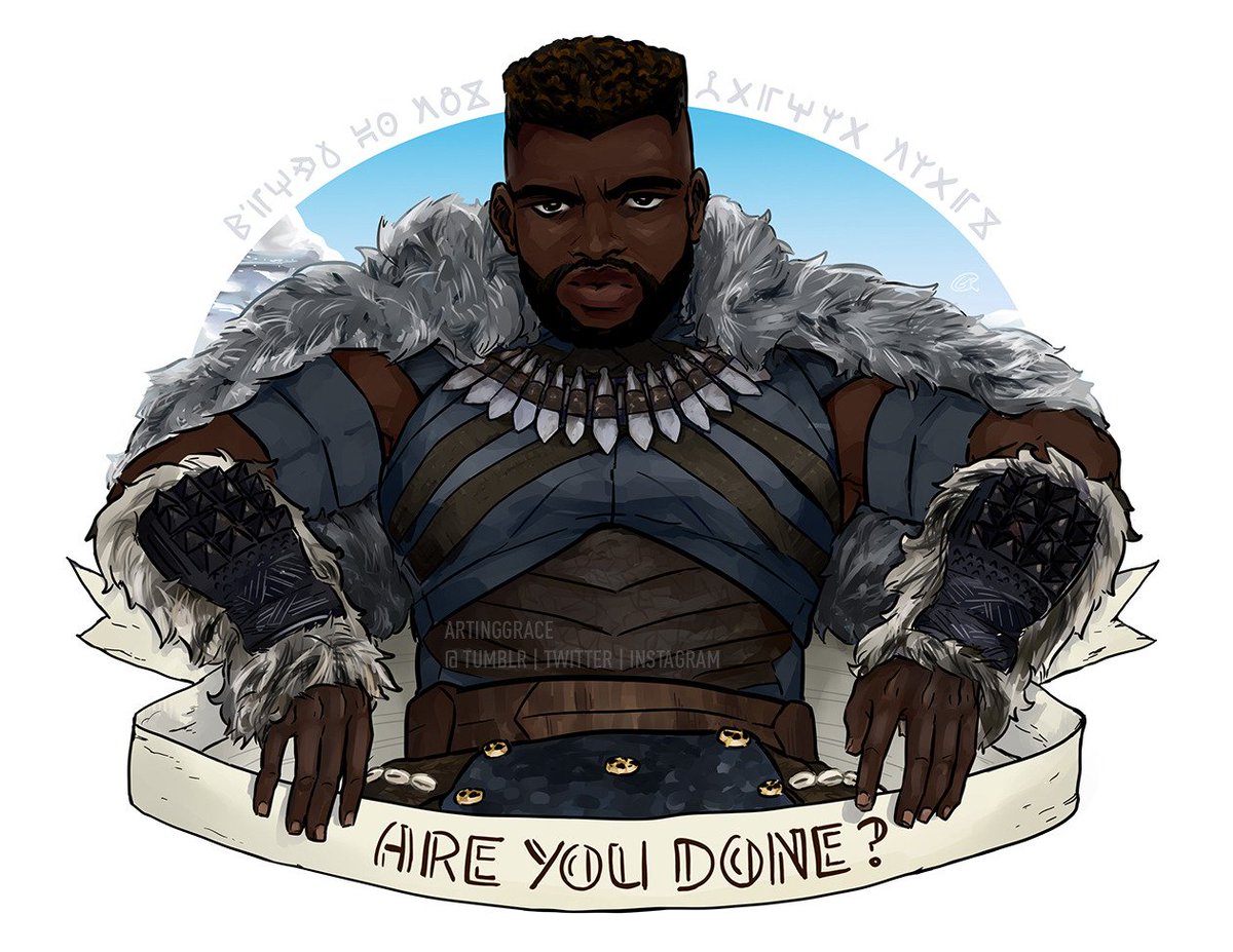 artinggrace's tweet photo. HEYHEYHEY lov him #MBaku #BlackPanther https://t.co/nihLS1wnwv