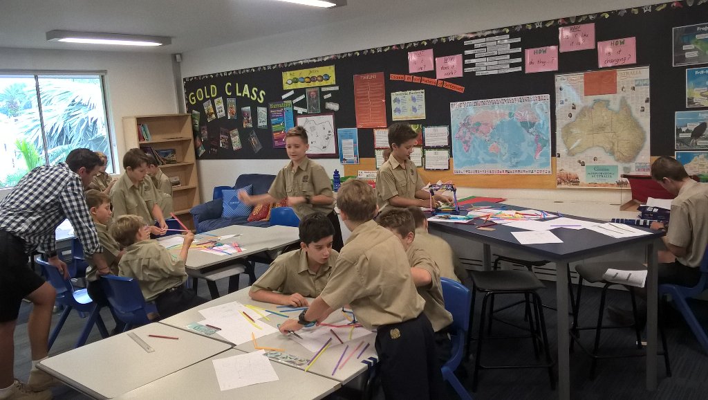 NudgeePrincipal's tweet photo. Year 5s fully engaged in their learning as part of the 2 day STEAM program @NudgeeCollege https://t.co/JoMXkvOUsb