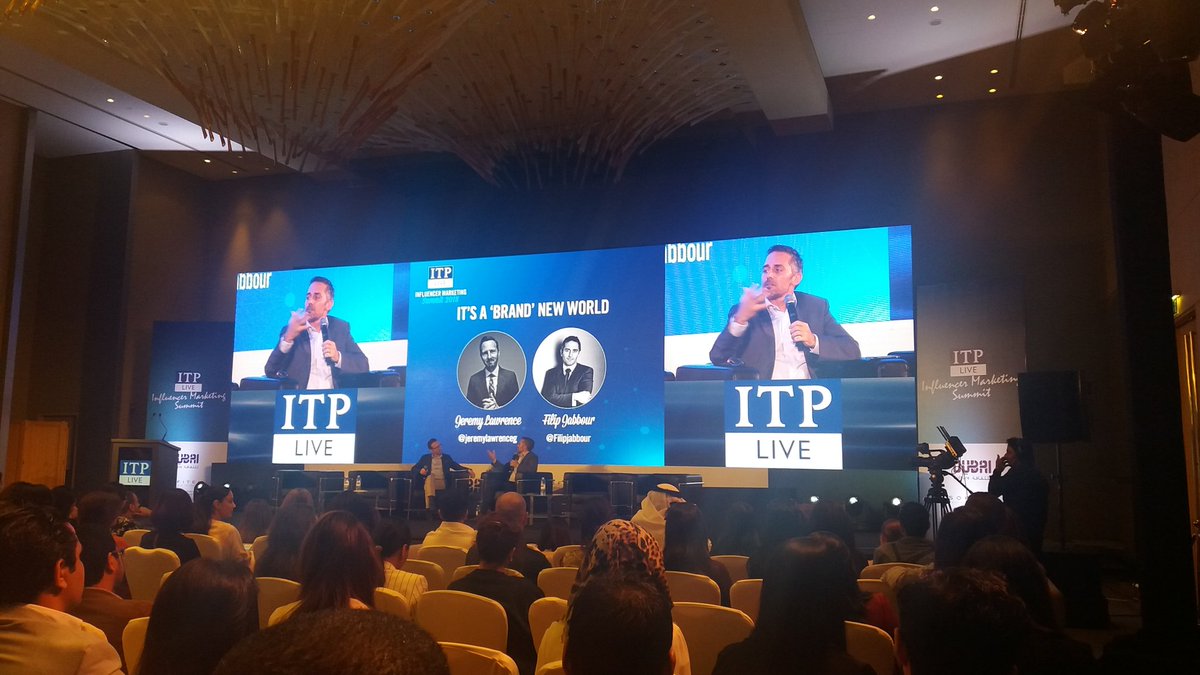 stefingg's tweet photo. Influencer Marketing can bring both positive and negative impact on brands, so it should be taken carefully. Interesting discussion by @filipjabbour at @itpliveme Influencer Marketing Summit 2018 moderated by @jeremylawrenceg #ITPLiveConference #dubai #ContentMarketing #startup https://t.co/QiEWo1oB4k