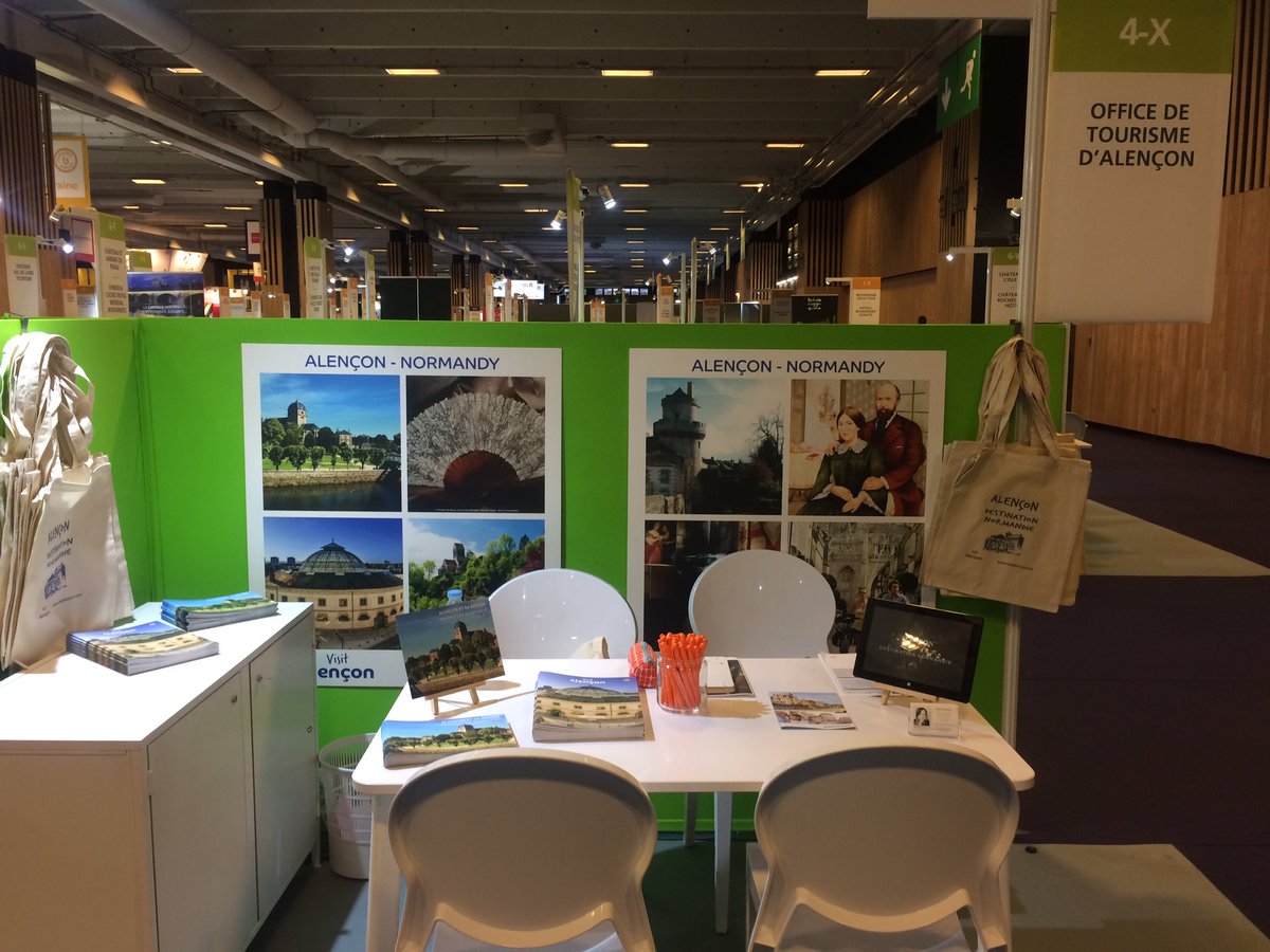 Prête à rencontrer les TO ! #SalonRdvf @AttractiviteNdy