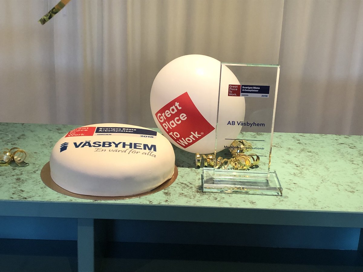 Väsbyhem - topp 25 bland Sveriges bästa arbetsplatser!! Tjoho!!’