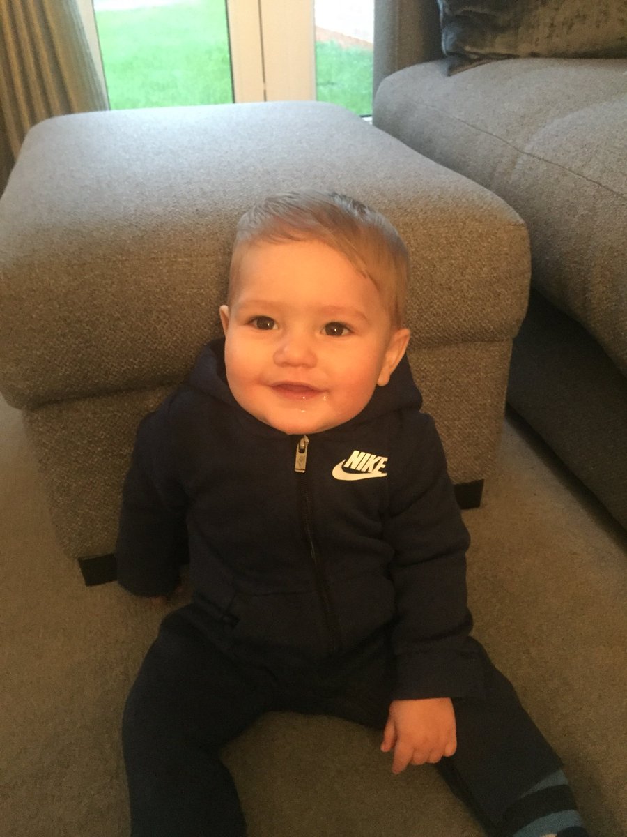 All the early mornings and late nights are worth it when your little man is so happy and loved #nikebaby @NikeUK <a href="/SpursOfficial/">Tottenham Hotspur</a>