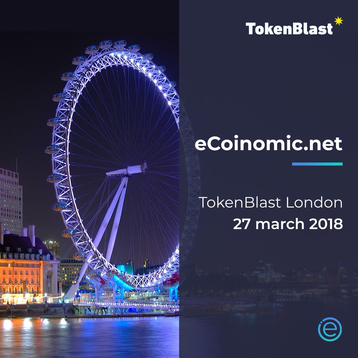 Join us today at TokenBlast event in London, where we are opening discussion on the most common issues of the crypto industry!
#ecoinomic #ecoinomicnet  #maksimakulshin #event #TokenBlast #london #crypto