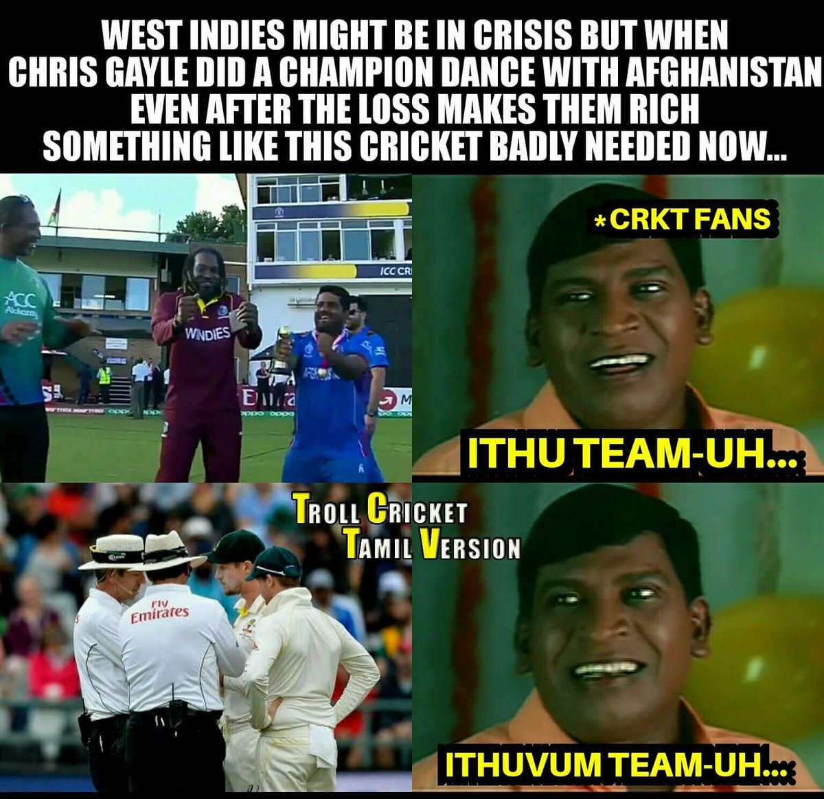tctv1offl's tweet photo. #BESTvsBEST #CWCQ18 #Gayle #CricketMeriJaan #Brothers
@henrygayle @ACBofficials https://t.co/dwp8gfT0TK