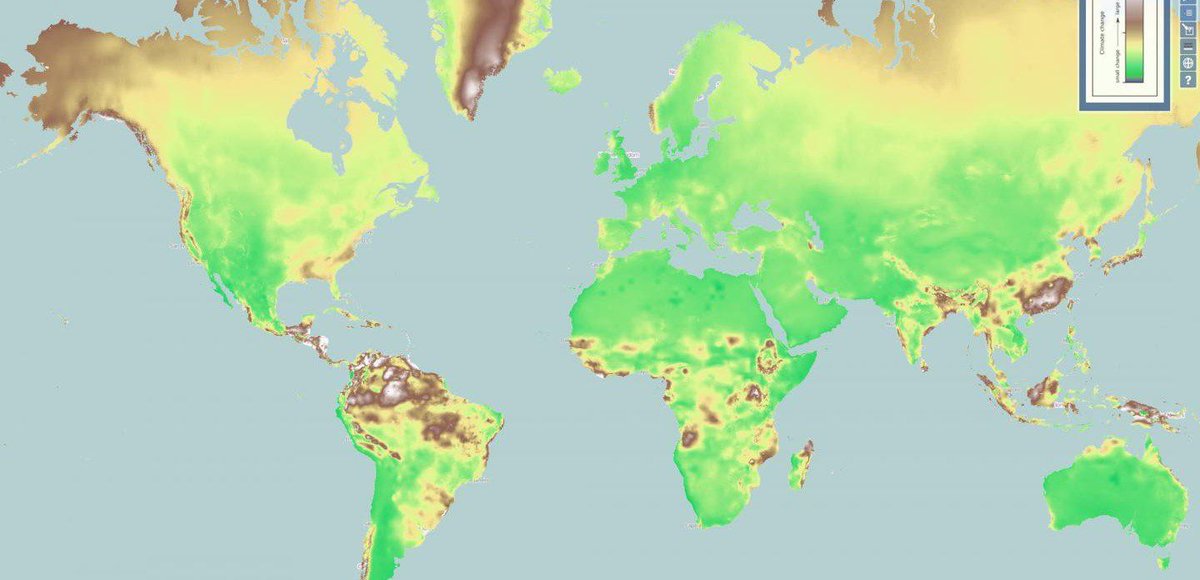 PediciniEu's tweet photo. #ClimateEx è una mappa interattiva che attinge a 5 decenni di dati meteorologici. Oltre a dare un quadro sulle zone della Terra che hanno visto i #CambiamentiClimatici più drammatici, aiuta a prevedere quali aree avranno fenomeni meteorologici estremi: https://t.co/IW1euYE1JZ https://t.co/LPLqokjpd5