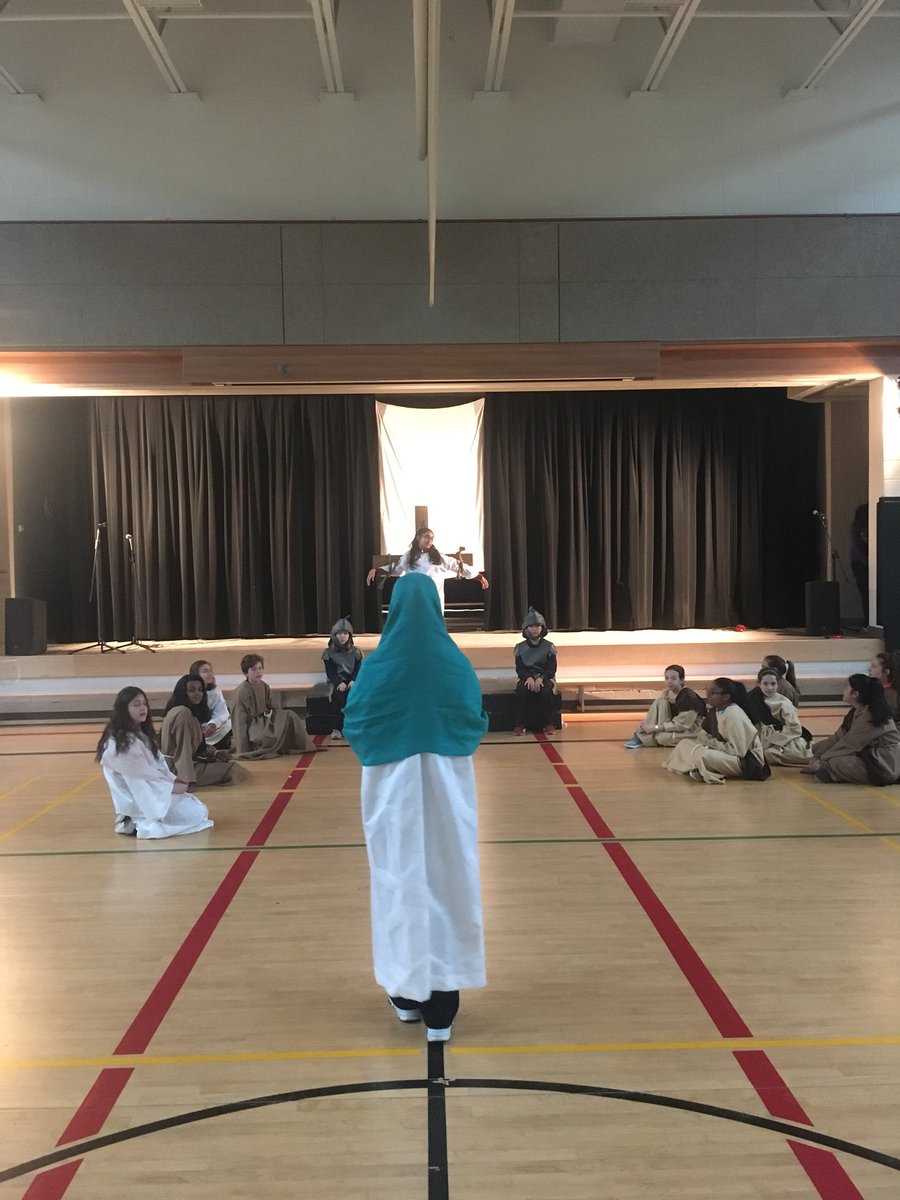 MsSwitenky's tweet photo. Last rehearsal for the Passion Play. We look forward to seeing everyone at @StBeneHCDSB tomorrow evening at 7pm. https://t.co/UHc6fuje4h