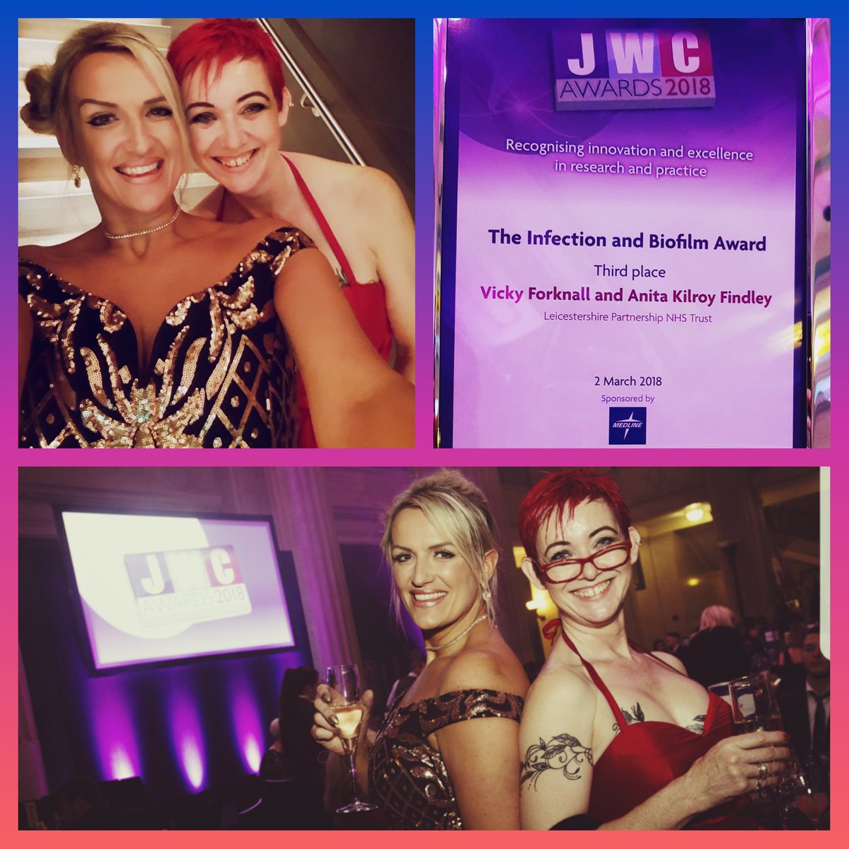 LPT_TV's tweet photo. Congratulations to....Anita Kilroy-Findley and Vicky Forknall for receiving 3rd place at the JWC Awards 2018.  They were only just beaten by entries from America and Austria. Well done ladies! https://t.co/PrlJcbigP3