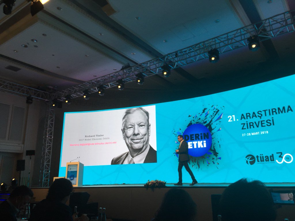 Nobel ödüllü <a href="/R_Thaler/">Richard H Thaler</a>’ın belirttiği gibi, duygularla tetiklenen davranışı modelleyebilmek çok kritik <a href="/yenergirisken/">Yener Girişken</a>