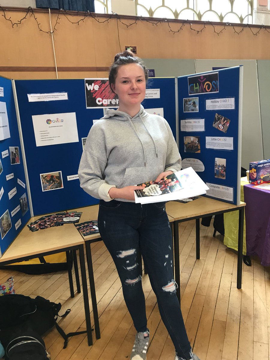 One of our volunteers talking about volunteering at Dudley college