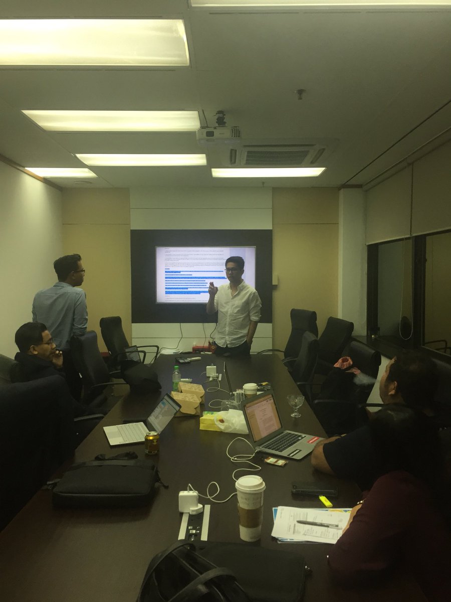 The International Relations &amp; Diplomacy team finalising its submission for the UN’s Universal Periodic Review.