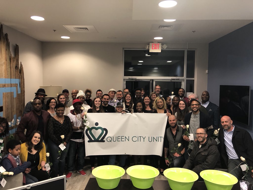 QueenCityUnity's tweet photo. On Saturday evening we celebrated our team’s hard work at the QCU Ambassador Appreciation Night.
We are beyond grateful for the diverse and talented team that we have in place. Thanks for everything you do to make Charlotte an inclusive city. We are ONE #queencityunity https://t.co/TE6jDiSHnF