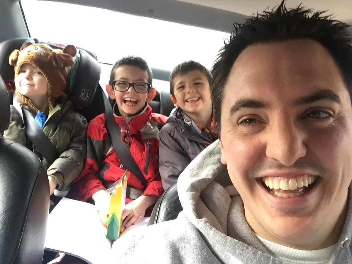 standridgejl's tweet photo. On our way to our first annual #dudetrip! Setting the bar high by going international, we’re heading to Niagara Falls. Please pray for these three hearts in the back to love Jesus more than anything and to grow into faithful men who believe the Gospel and are unashamed of it. https://t.co/jaabcwUda2