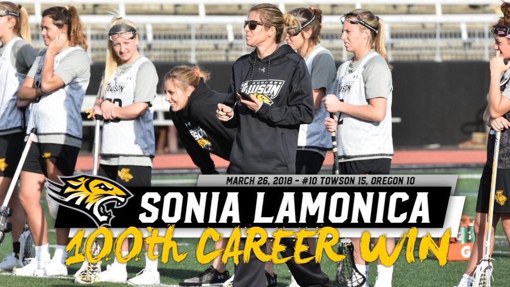 HillarySorg's tweet photo. Congrats @slamonica1 on 100! #gdtbat 🐯💯👊🏼 https://t.co/XeuzbdXXH7