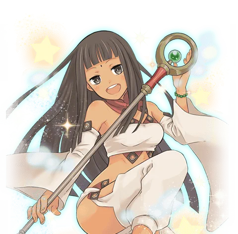 どうでもよい小話
私はサモンナイト2を友人から勧められてプレイした。
そしてこのキャラに出会った。
民族衣装に褐色肌。
私の性癖を歪めた(完成させた)罪深いキャラ。ほんとうにありがとう。
#サモンナイト2 