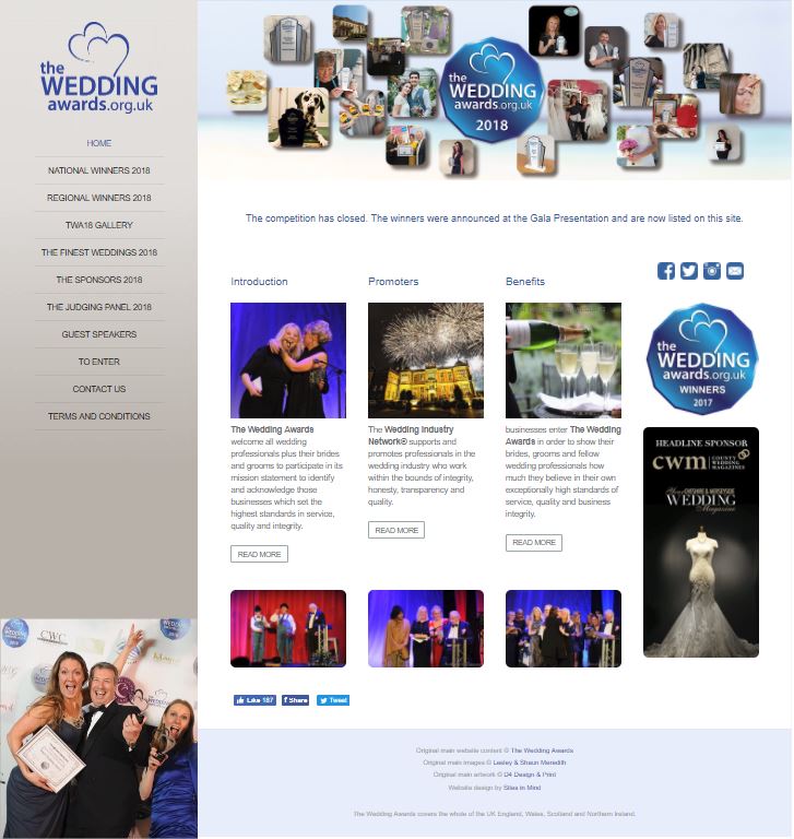Ooooh @weditionwedding we 3 seem to have made homepage of <a href="/TheWeddAwards/">The Wedding Awards</a> website, looking rather happy with both our #National &amp; #Regional #Wedding #Awards 😍🏆🍾