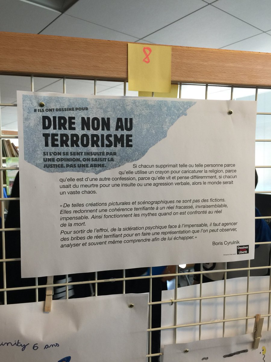 Kaitbouali's tweet photo. Sensibilisation des élèves du #college #internat Thomas Mann de @Academie_Paris et @paris13 contre la #violence #terrorisme et pour la #tolérance la #liberté d’expression en partenariat avec l’association #dessinez #créez #liberté https://t.co/uhdUSaPQHa