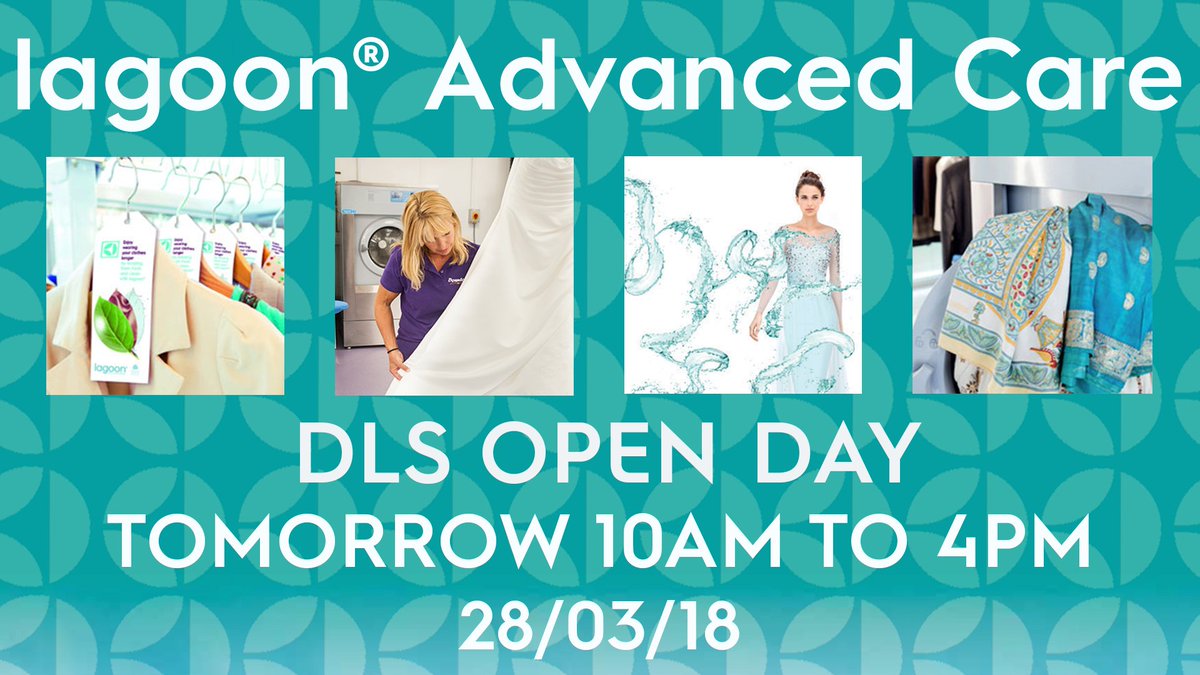 Our #lagoonAdvancedCare event is tomorrow! Everybody is welcome to drop in to speak to our sales team and experience the machines in action!
More info + register your interest here: goo.gl/QriFLQ  
#wetcleaning #laundry