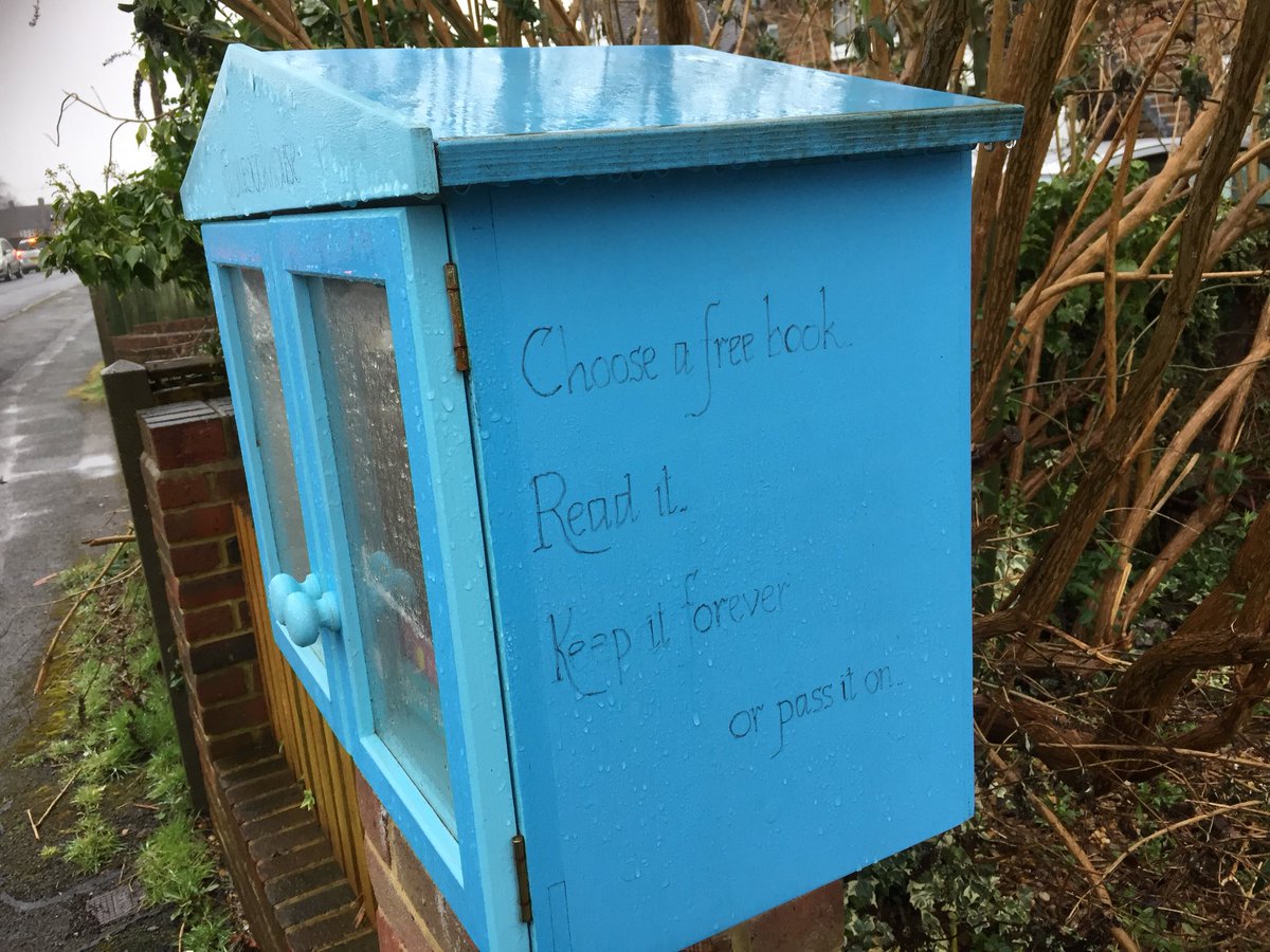 More children’s books for you in the book house Narcot Rd @StGilesVillage thanks to @AmandaBoltArts of @WycombeSound #wycso #booklove