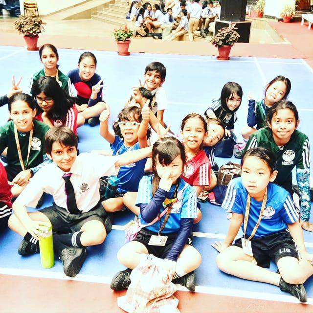 LancersSchool's tweet photo. Lancers International School participated in the #Pathways Invitational Tournament for #Gymnastics. We congratulate the winners #BalancingBeam #Bronze #Silver #FloorExcercises #Bronze #Silver
#Trampoline #Gold #Silver
#LancersInternationalSchool #PYP #MYP #IBSchool #Gurgaon https://t.co/qu9UJqEHtH