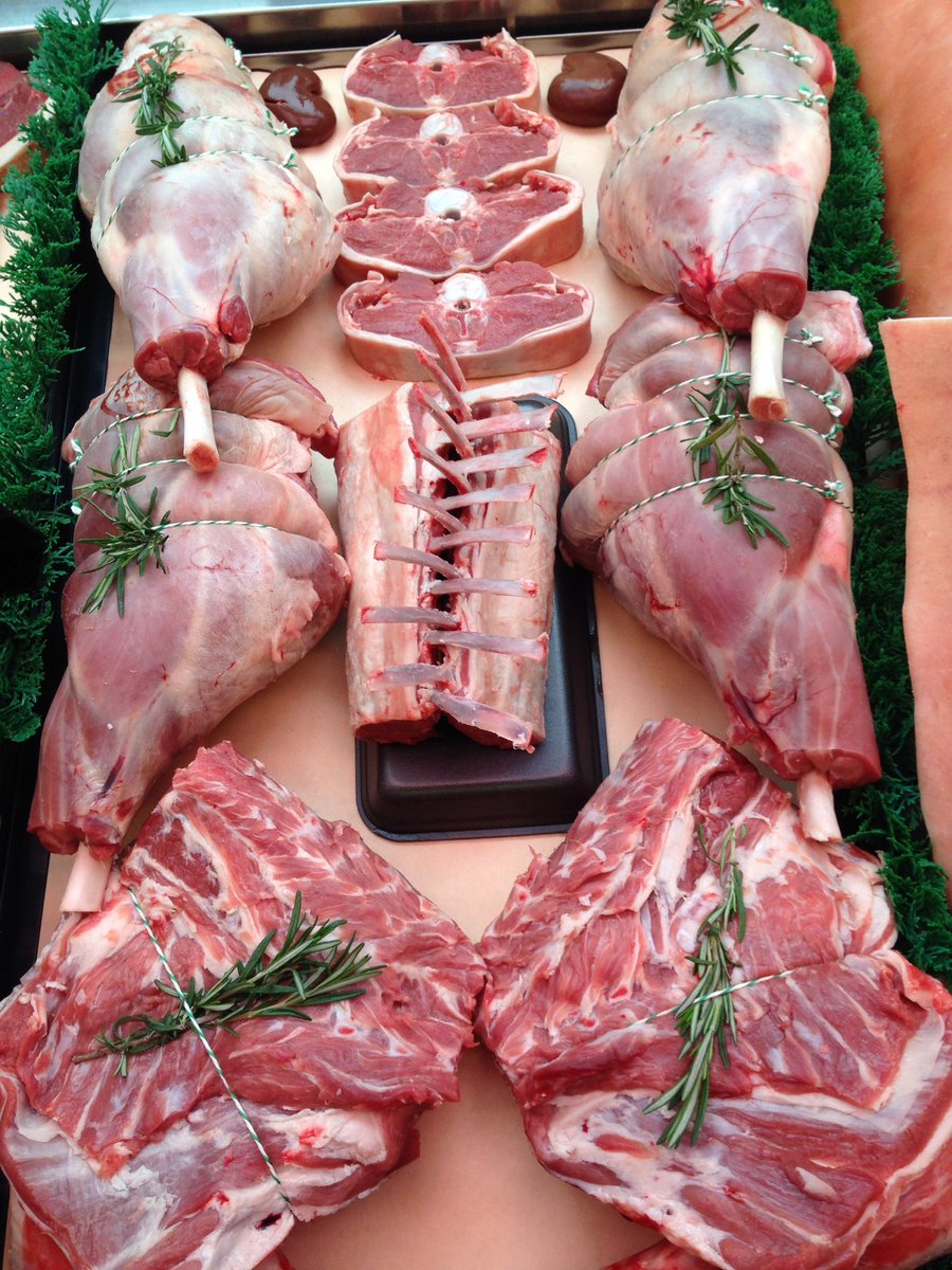 This is it.....the first new season spring lamb. We think it looks excellent and the perfect choice for the Easter Weekend .