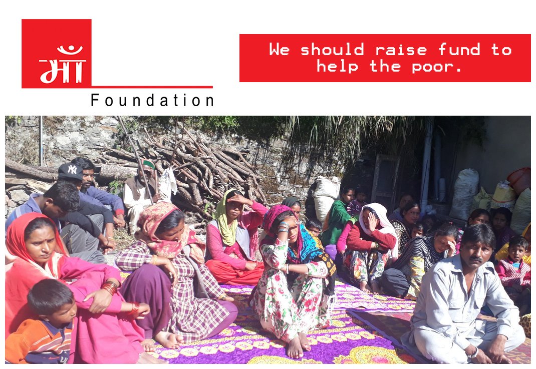 maafoundation1's tweet photo. We should help poor people so that they can lead a happy life... 
Contact +91 – 99587 34672
#MaaFoundation #Charity #ChildrenNGO #Smiles #BasicRights #Education #Poor #people https://t.co/mEVIQLjBDt