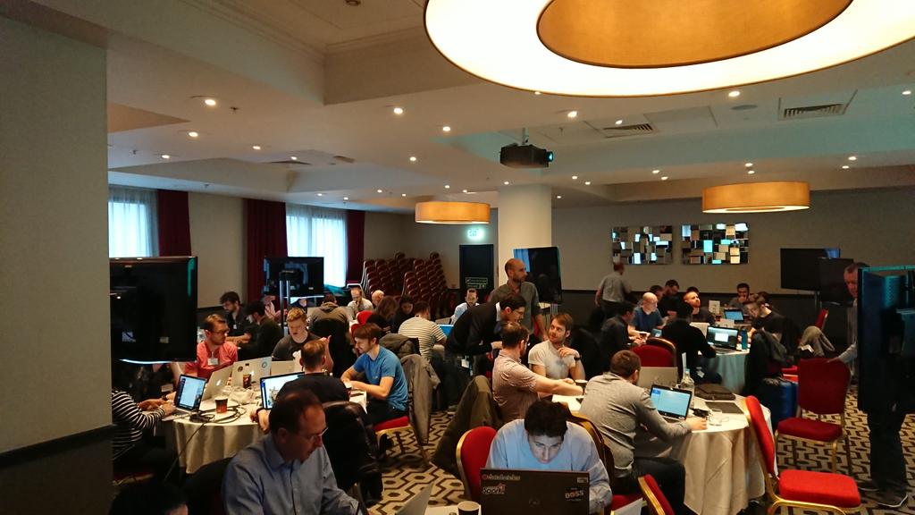 ShahidDev's tweet photo. Introductions done, over to the teams to tackle the challenge #Azurechallenge #Kubernetes https://t.co/2ZOffbnEgS
