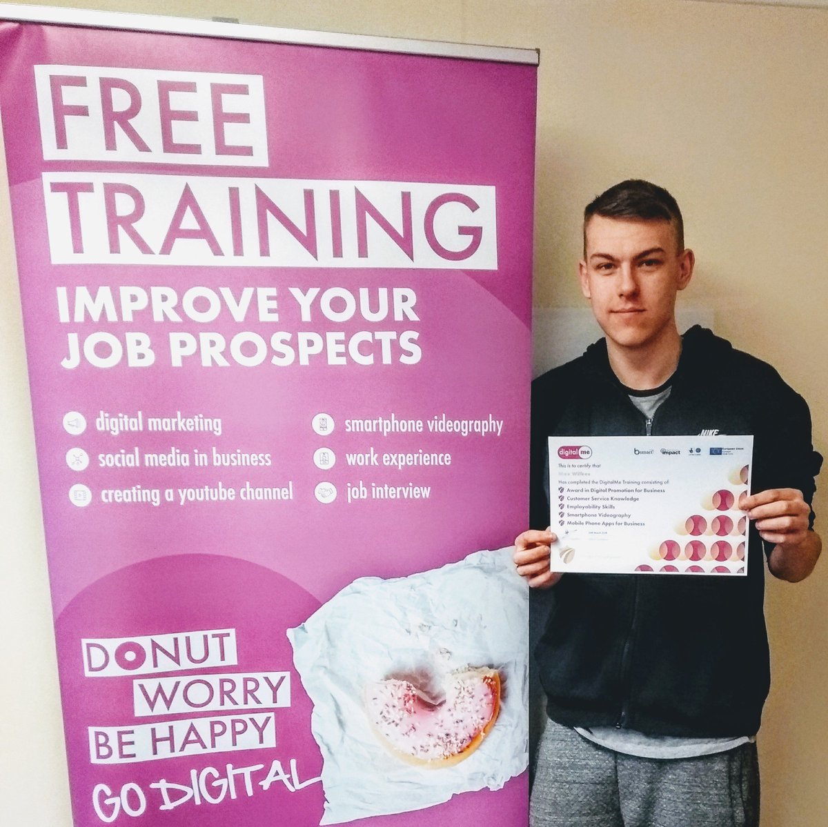 DigitalMeBC's tweet photo. Another #Successful learner from our latest cohort at #halesowen DigitalMe is helping give people #confidence and the opportunity to find work Interested? Visit our website for more details https://t.co/Wk1yMMknig
#Employment #findajob https://t.co/qyyIWSA8vj