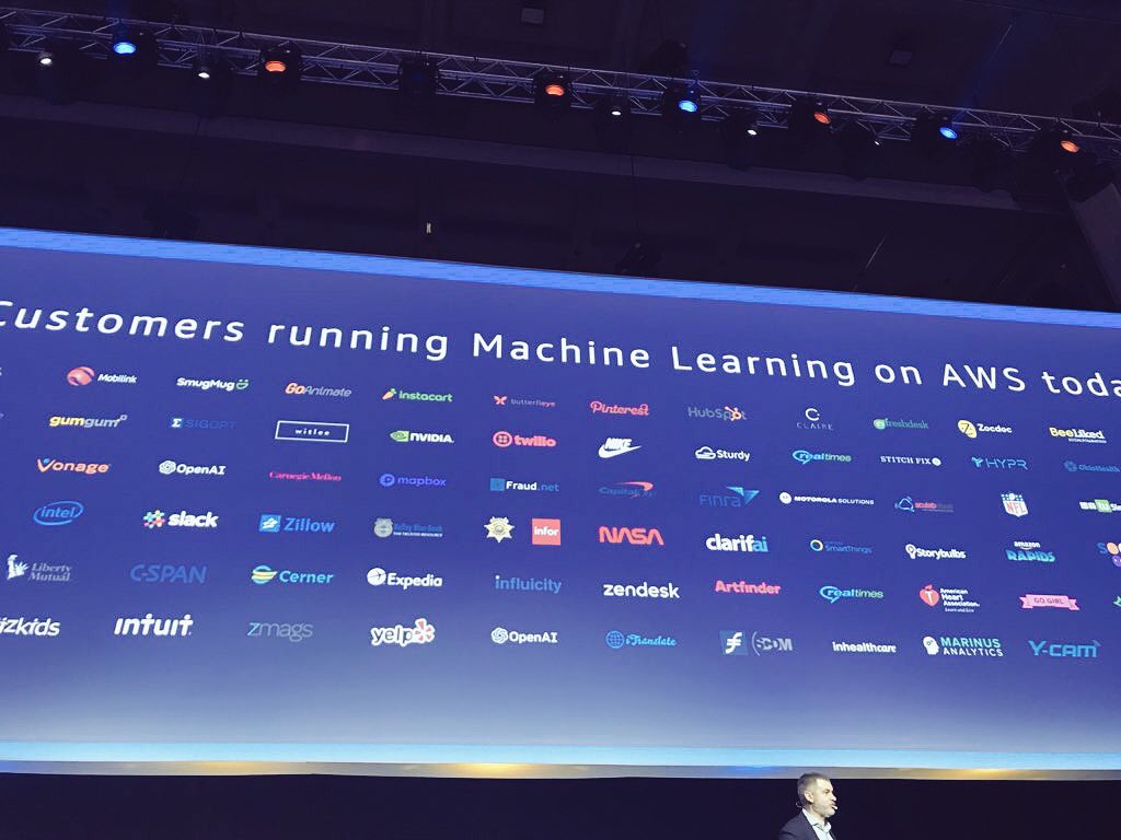 boblautenbach's tweet image. RT @Achabspa RT @MarcoLorux: I clienti che usano #smartapplication #machinelearning @awscloud @AWS_Italy #AWSSummit