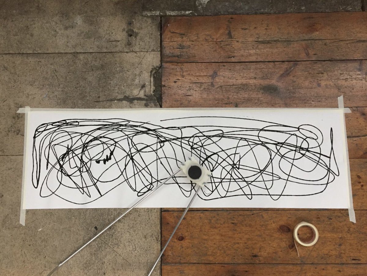 TheProcessUK's tweet image. We are doing some final checks before    our latest accessible art event at Fabrika Gallery in Brighton today - looks like everything is ready for some students from @ChaileyHeritage to come and have some creative fun! #drawtoperform #design