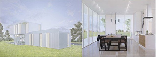 tectonicablog1's tweet photo. https://t.co/EaEygVf6Y0 Concurso de  vivienda modular en hormigón. Los modelos premiados entrarán a formar parte del catálogo de la empresa @casasinhaus La imagen corresponde al modelo premiados en la edición de 2017. https://t.co/6yglWAmP4y