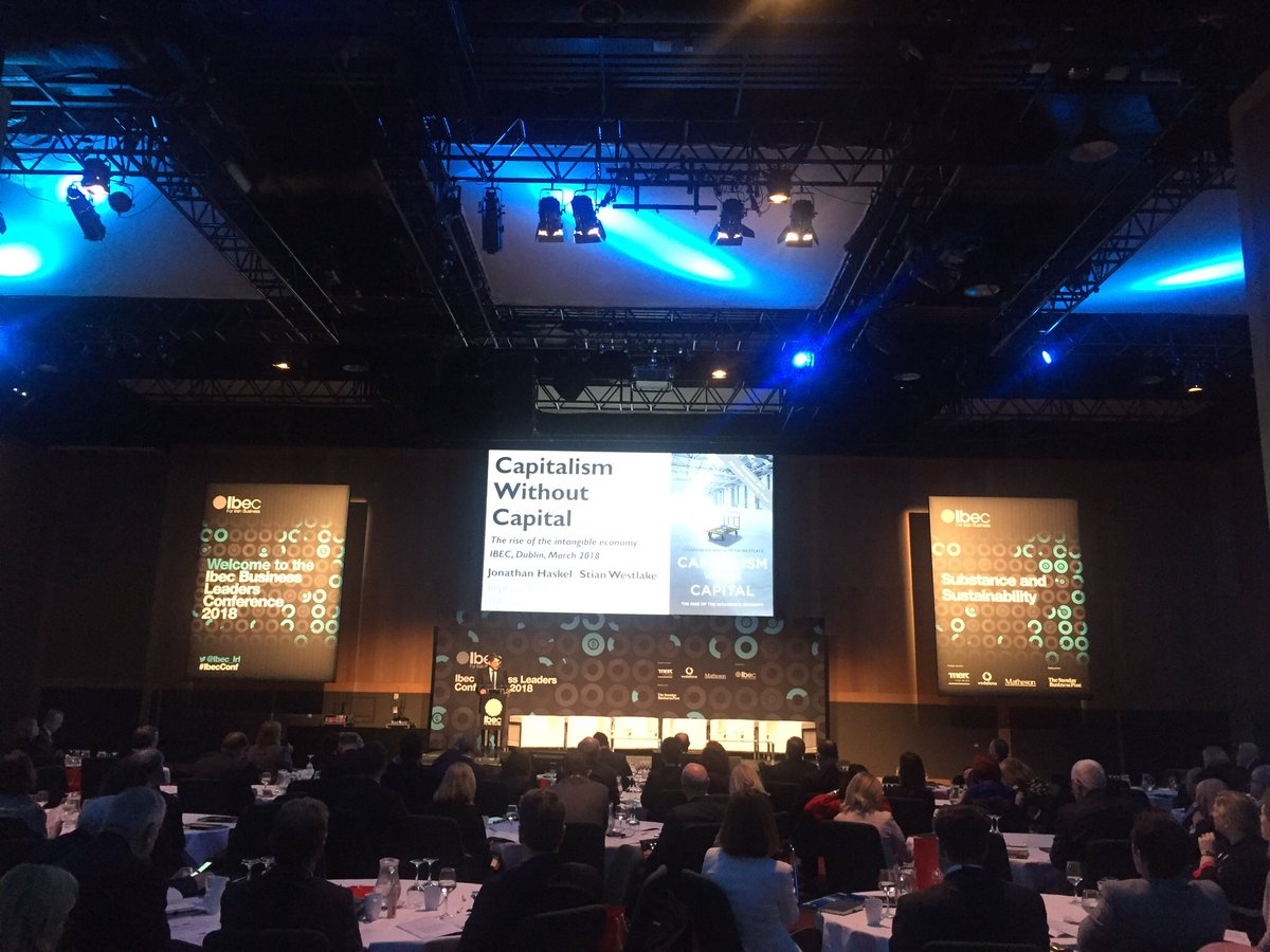 MathesonLaw's tweet image. Economist Jonathan Haskel @haskelecon on #Capitalism without Capital and the rise of the #IntangibleEconomy - Keynote address at #IbecConf