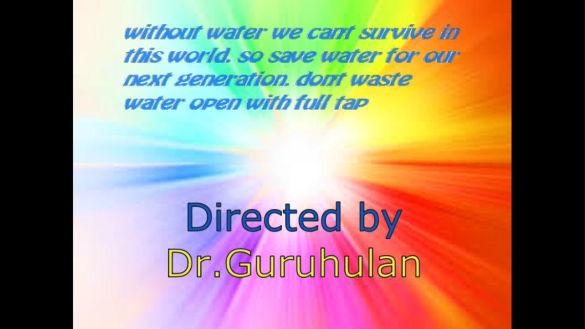 man_presents's tweet photo. https://t.co/Knb0PtZ50J …
#Taagam for #guinness apply #WorldWaterDay @WorldBankWater this Movie was directed by @guruhulan from #Nelliady #Srilanka 22 second movie #selfdirection movie it was #Hardwork give wins☺️📱 https://t.co/dNTarM0eyL