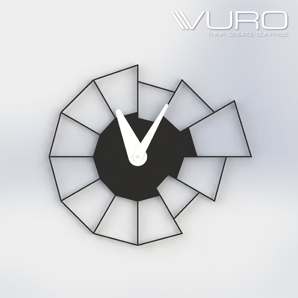 STPL3D's tweet photo. Enhance your home décor with this beautifully designed wall clock which makes a wonderful addition to your home &amp; office walls. 
Shop Now: https://t.co/eSiLNZeTXh

#ShopWithVURO #VURO #WallClock #Decor #HomeDecor #Interiror #Gift #GiftIdeas #OnlineShopping https://t.co/IaXZDfzJeF