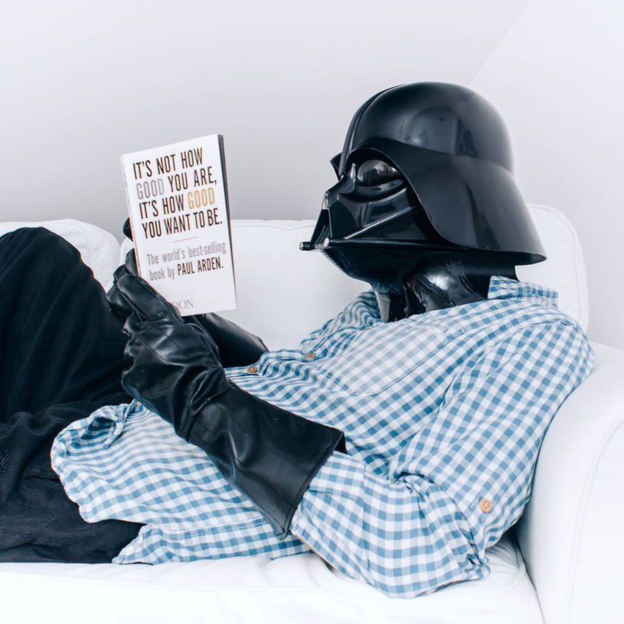 fubiz's tweet photo. The Daily Life of Darth Vader https://t.co/LNKOOBKXaF https://t.co/wHzdvwuDcI