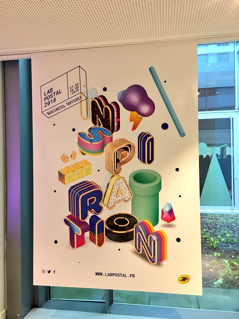 Nad_Alves's tweet image. Quand #design rime avec #innovation au #LabPostal 🍭🍬🍦 #inspiration #startup #SimplifierLaVie