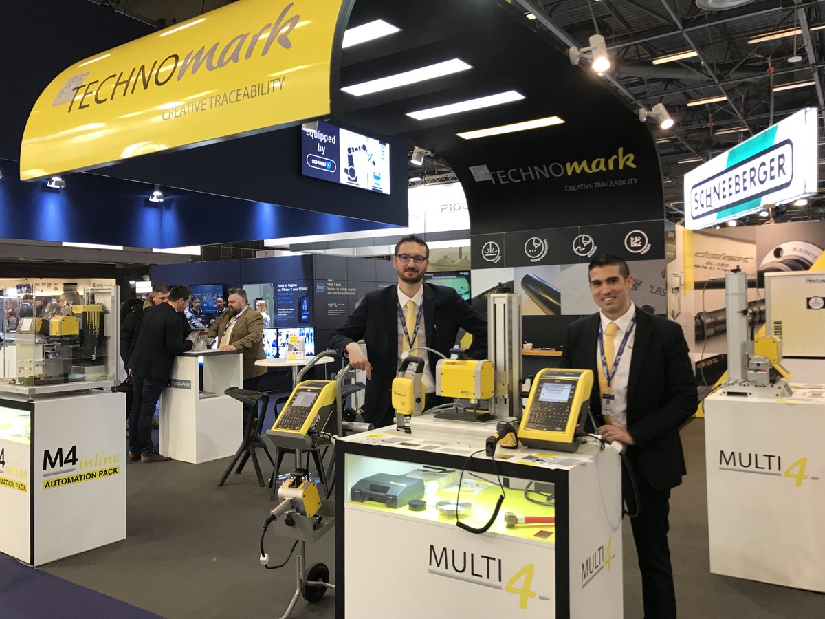 Technomarkgroup's tweet photo. C'est parti pour le Salon Industrie à Paris!
Retrouvez Technomark aujourd'hui jusqu'au 30 Mars
Hall 5 - Stand D24
Rencontrez notre équipe pour découvrir l'ensemble de nos gammes de marquage par laser &micro-percussion
#Technomark #salonindustrie2018 @salonindustrie @giparis2018 https://t.co/6euOHfgHA6